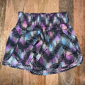 Free People size med colorful movement shorts.